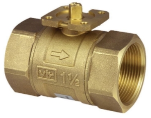 Picture of Sauter VKR020F300-FF 2-Wege-Regelkugelhahn mit Innengewinde, PN 40