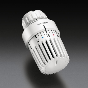 Picture of OVENTROP Thermostat „Uni LD“ 7-28 °C, * 1-5, Flüssig-Fühler, weiß, Art.Nr. : 1011472