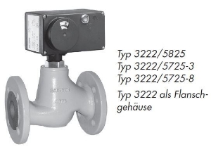 Picture of SAMSON Ventil Typ 3222, Flanschgehäuse Typenblatt T 5866, Sphäroguss, DN 20, 150°C, PN 25, 1249968