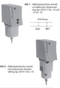 Picture of SAMSON Typ 3274-14 elektrohydraulisch, Typenblatt T 8340, 1090409