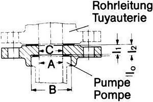 Picture of WILO Ausgleichsstück RF11 - Art.-Nr.: 110679899 