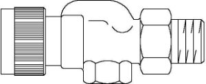 Picture of OVENTROP Thermostatventil „AV 9“ DN 10, PN 10, Axial, Art.Nr. : 1183903