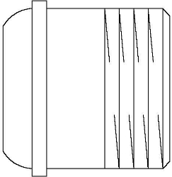 Picture of OVENTROP Längenausgleichsnippel DN 15, 23 mm, Art.Nr. : 1019004