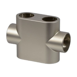 Picture of OVENTROP Design Abdeckung für „Multiblock T“ Durchgangsform, Edelstahl-Design, Art.Nr. : 1184090