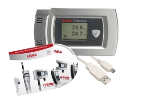 Picture of Rotronic HygroLog HL-20D-Set1 - Datenlogger mit Display - Art.-Nr.: HL-20D-SET1