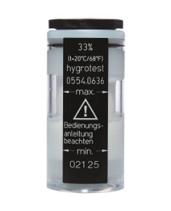 Picture of testo-Salztöpfchen zur Kontrolle von Feuchtefühlern, 33 %rF - Art.-Nr.: 0554 0636