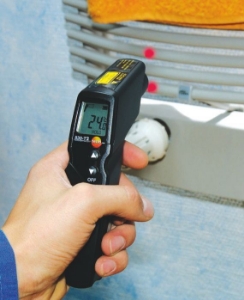 Picture of Set testo 830-T2 - Infrarot-Temperaturmessgerät - Art.-Nr.: 0563 8312