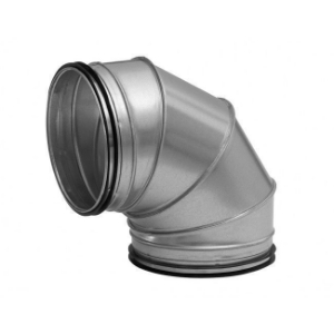 Picture of Lindab SAFE, Eck-Segment-Bogen, kurz, verzinkt DN 400, Typ: BKFU-V-400-90