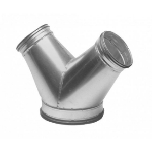 Picture of Lindab SAFE - Hosenrohr 45° - verzinkt, Typ: YVU45-V-600