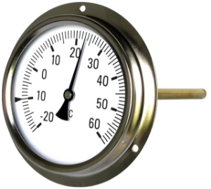 Picture of MAWI Technik AG Temperaturmessgeräte Lüftungsthermometer Einbaulänge 100mm  -20 bis 60°C , Art.Nr. : 30.0000.0003