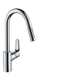 Picture of HANSGROHE Focus Einhebel-Küchenmischer 240 mit Ausziehbrause,  31815000