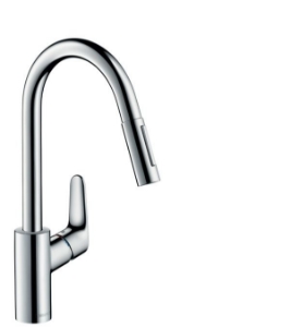 Picture of HANSGROHE Focus Einhebel-Küchenmischer 240 mit Ausziehbrause,  31815000
