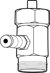 Picture of IMI Hydronic Engineering Messnippel 1/4" L=90 mm, Art.Nr. : 52179601