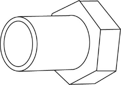 Bild von IMI Hydronic Engineering Anschluss zum Schweissen G1" - 26,3 mm, Art.Nr.: 52 759-320