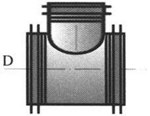 Picture of Spiro T-Abzweiger 90° Typ TCPU-V-150-150, Art.Nr. :  01905.873