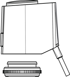 Picture of OVENTROP Elektrothermischer Stellantrieb Aktor T ST L NC, 24 V, stromlos geschlossen, 0 - 10 V, mit automatischer 0-Punk- und Ventilwegerkennung, Art.Nr. : 1012953