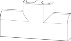Picture of OVENTROP Design Abdeckung für „Multiblock T-RTL“ weiß, Art.Nr. : 1184087