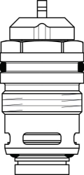 Picture of OVENTROP Ventileinsatz "QA" f. Th.Ventil "AQ,RFQ,EQ","Multiblock TQ", Art.Nr. : 1187065