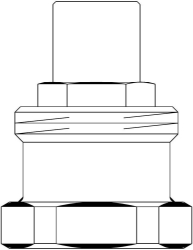 Picture of OVENTROP Verlängerung für „Unibox“ für RTL-Ventile, 20 mm, Art.Nr. : 1022699
