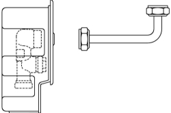 Picture of OVENTROP Heizkörperanbindung „Multimodul“ Wandeinbaukasten, Ventil, Rohrbögen, Art.Nr. : 1015651