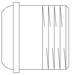 Picture of OVENTROP Längenausgleichsnippel DN 15, 23 mm, Art.Nr. : 1019004