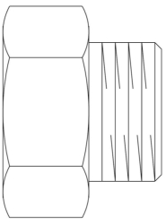 Picture of OVENTROP Reduzierstück DN 32 / DN 15, G 1¼ IG x G ½ AG, Art.Nr. : 1019253