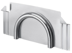 Picture of OVENTROP Wärmeleitbogen für „Cofloor“ System Trockenbau aus verzinktem Stahlblech, 245 x 110 x 0,5 mm, Art.Nr. : 1402855