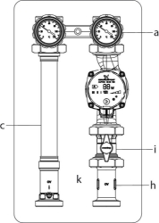 Picture of OVENTROP Kesselanbindesystem „Regumat S-180“ DN 32 mit Wilo Stratos PICO 30/1-6, PKH, Universalisolierung, Art.Nr. : 1355079
