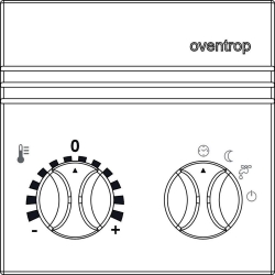 Picture of OVENTROP Raumbediengerät (Fernbedienung) für Regtronic RH, Art.Nr. : 1152087