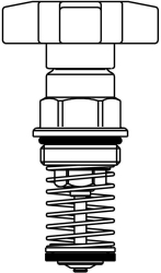 Picture of OVENTROP Ersatz-Oberteil „Aquastrom KFR“ DN 15, Rotguss, Art.Nr. : 4209504