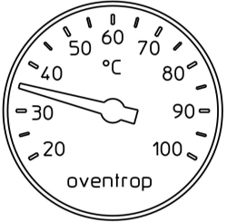 Picture of OVENTROP Zeigerthermometer (Bimetall) NG 50, Art.Nr. : 4205591