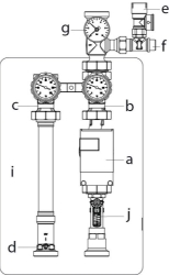 Picture of OVENTROP Station „Regusol SH 180“ mit Wilo-Pumpe Stratos Para 1-9 PWM, DN 32, Art.Nr. : 1368251