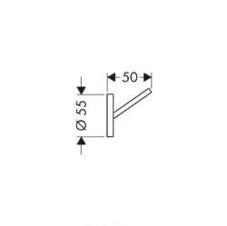 Picture of AXOR Starck Einzelhaken, Art.Nr. 40837000