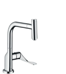 Bild von AXOR Citterio Einhebel-Küchenmischer mit Ausziehauslauf, Art.Nr. 39861000