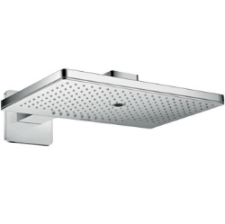 Picture of AXOR ShowerSolutions Kopfbrause 460/300 3jet mit Brausearm und Softcube Rosette, Art.Nr. 35276000