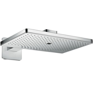 Picture of AXOR ShowerSolutions Kopfbrause 460/300 3jet mit Brausearm und Softcube Rosette, Art.Nr. 35276000