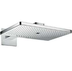 Picture of AXOR ShowerSolutions Kopfbrause 460/300 3jet mit Brausearm und eckiger Rosette, Art.Nr. 35282000