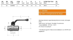 Picture of JRG Kugelhahn, DN 50 - Art.Nr. : 6020.640