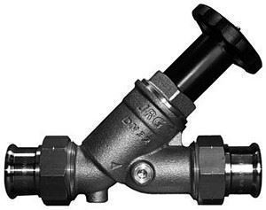Picture of JRG Schrägsitzventil mit Pressverschraubung 54mm - Art.Nr. : 5213.054