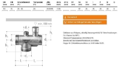Picture of JRGUMAT Thermomischer PN10, DN15, 25°C - Art.Nr. : 3400.910