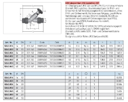 Picture of KRV absperrbar MT JRG LegioStop, PN 10, 40mm, DN32 - Art.Nr. : 5262.040