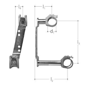 Picture of JRG Sanipex Halter für Verteiler, d1 (mm): 27, Art.Nr. : 5740.000