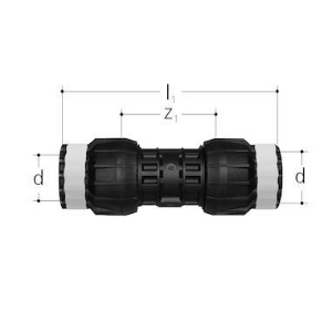 Picture of JRG Sanipex MT Kupplung,  d  (mm) :20, Art.Nr. : 4690.020