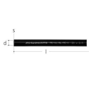 Picture of JRG Sanipex MT Rohr 63mm in Stangen, 5m; Art.Nr. : 4600.063