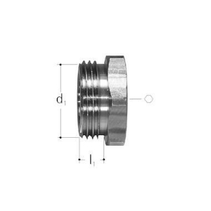 Picture of JRG Sanipex Stopfen für Verteiler, d1 G (inch): 1, , Art.Nr. : 5433.000