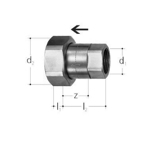 Picture of JRG Sanipex Verschraubung,  GN (inch): 1∕2, Art.Nr. : 8337.240