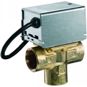 Picture of Honeywell Resideo Dreiwege-Zonenventil V4044F Messing 1",  Art.Nr. : V4044F1034/U