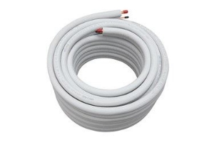 Picture of INOAC Isolierte Kupferleitung 1/4"+3/8" Brandklasse M1 - Rolle 20M,  alte Kode : APFR-23-M1, Art.Nr. :CIN-2202-000