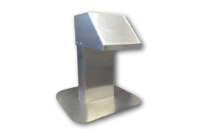 Picture of ALIXO DACHDURCHFÜHRUNG 125 X 250 - 1 AUSLASS AUS ALUMINIUM ,  alte Kode : LAC-792, Art.Nr. :ALX-7156-000