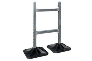 Picture of Big Foot Systems "H" RAHMENSTELLFUß 450 X 450 MM OHNE STANGE; 1 STÜCK = 1 KIT (2 FÜSSE) , alte Kode : LAC-505, Art.Nr. :BFS-5400-000